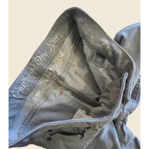 CONVERSE ONE STAR The Skinny One Star Distressed Jeans Size 4 - Picture 2 of 5